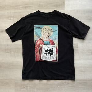 Pouya x Suicideboys Greyfivenine Virgin Mary Tee Shirt Black L OFFICIAL MERCH